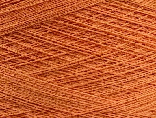 Zegna Baruffa Cashwool 2/30 – Extrafeines Merinogarn Kürbisorange Melange 445363